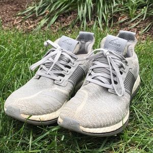 Grey Adidas Boost Trainers